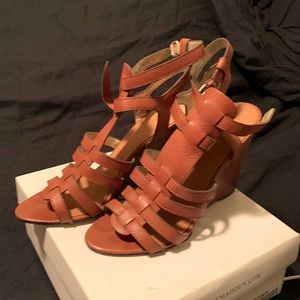 Nine West Brown wedge